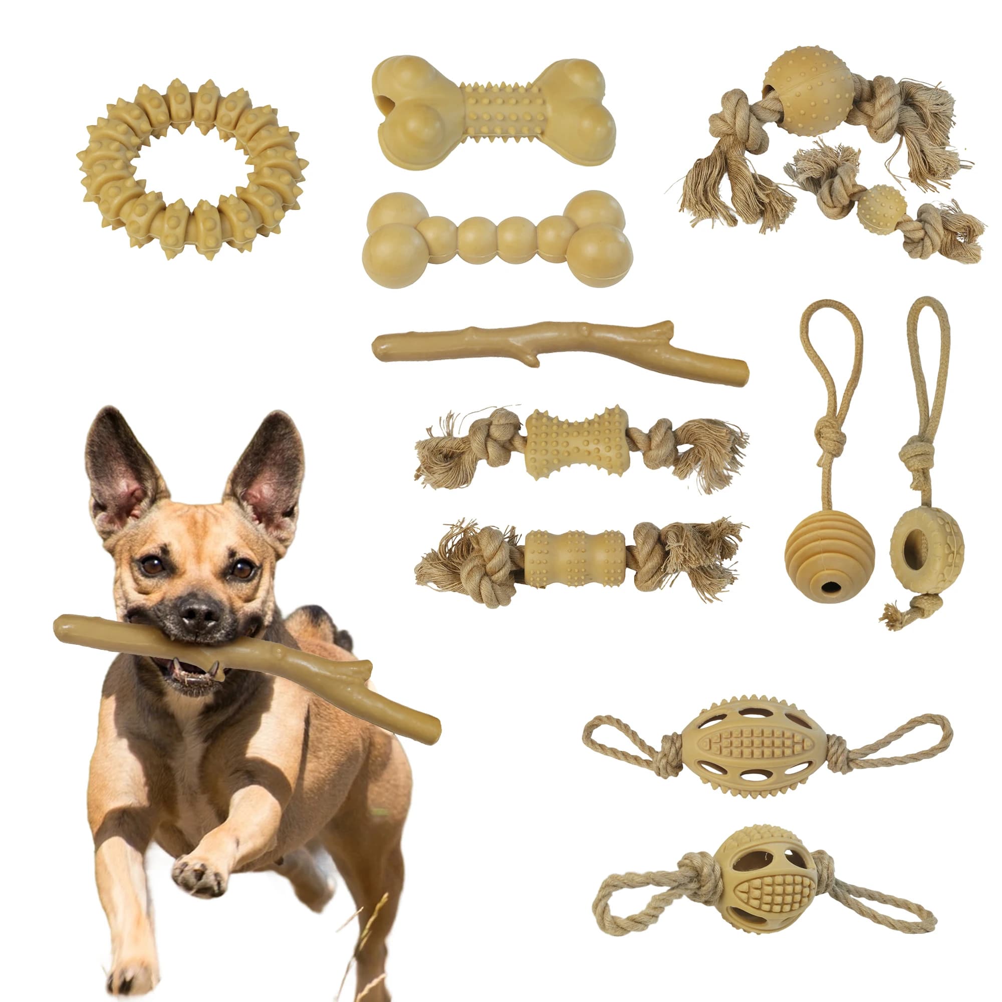 Rubber Toy Set
