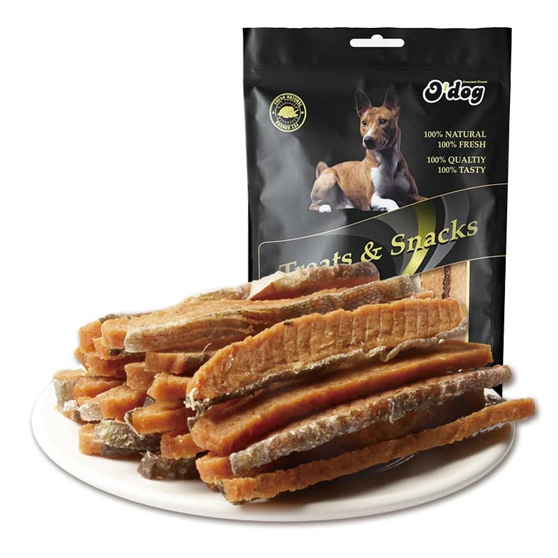 Salmon Skin Strips