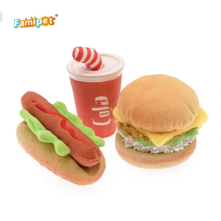 Latex Fast Food Toys