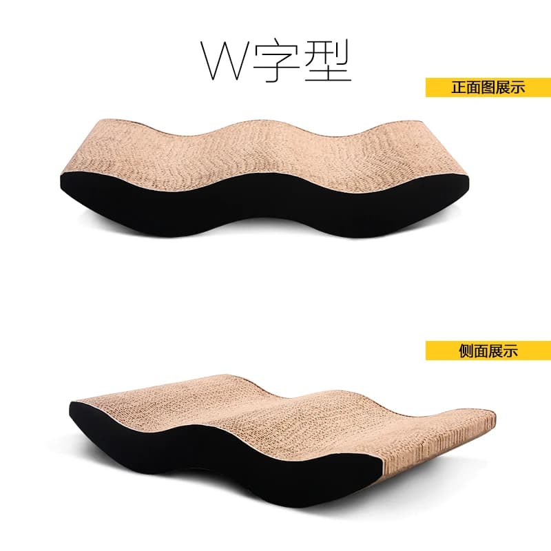 W-Shaped Scratcher