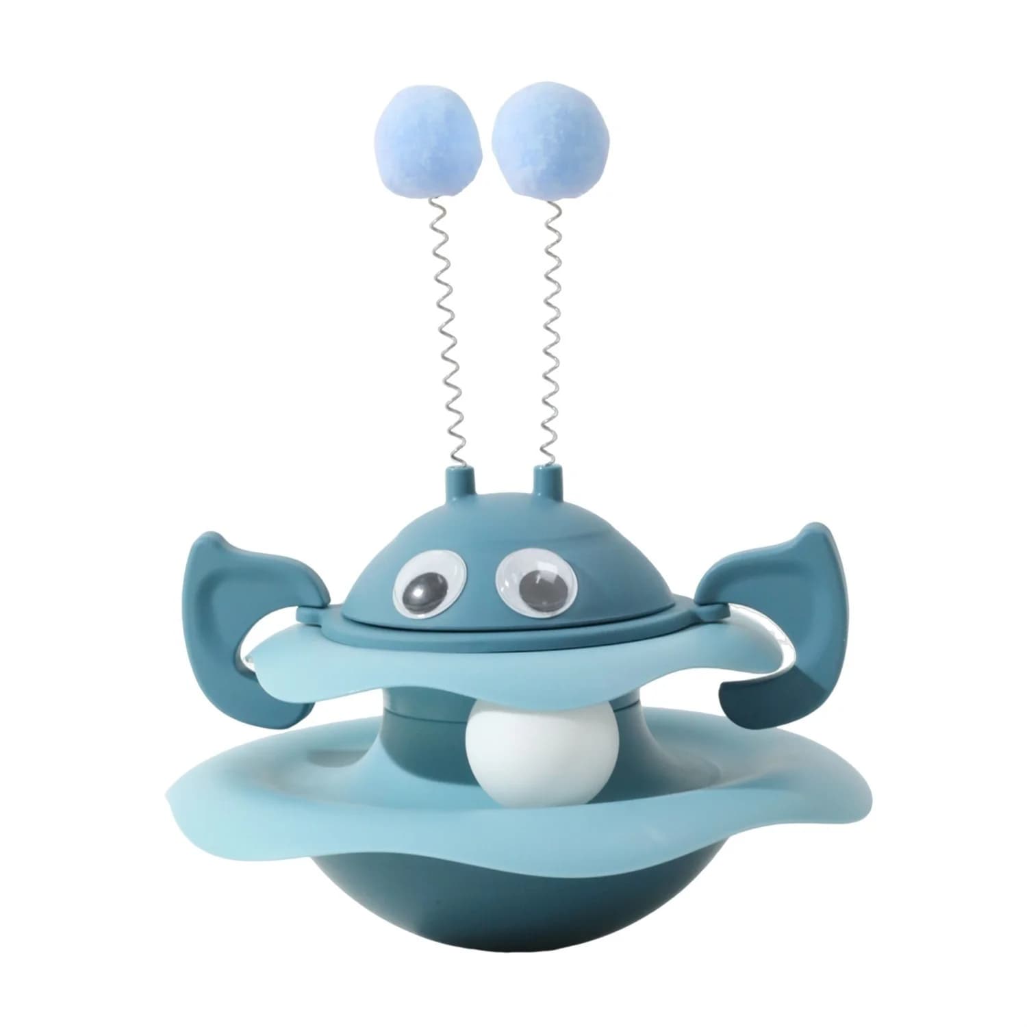Little Bee Tumbler Fun Plate - Deep Sea Blue