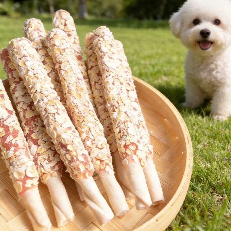 Chicken & Oat Rawhide Sticks