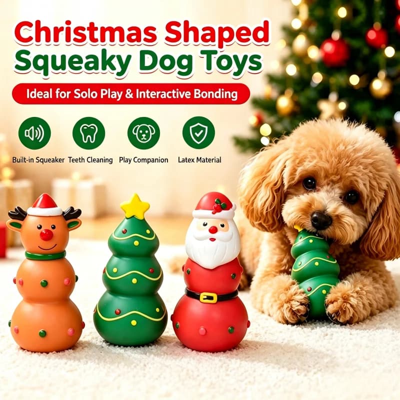 Squeaky Christmas Toys