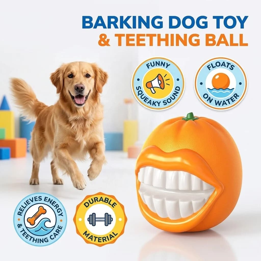 Floating Squeaky Orange