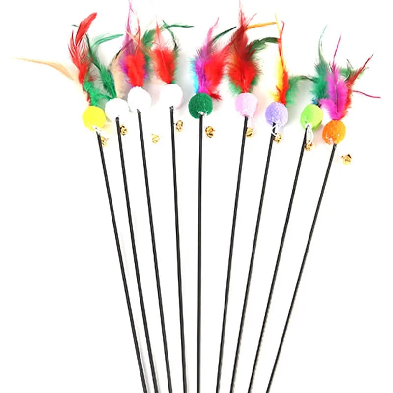 Wooden Pom-Pom Wand