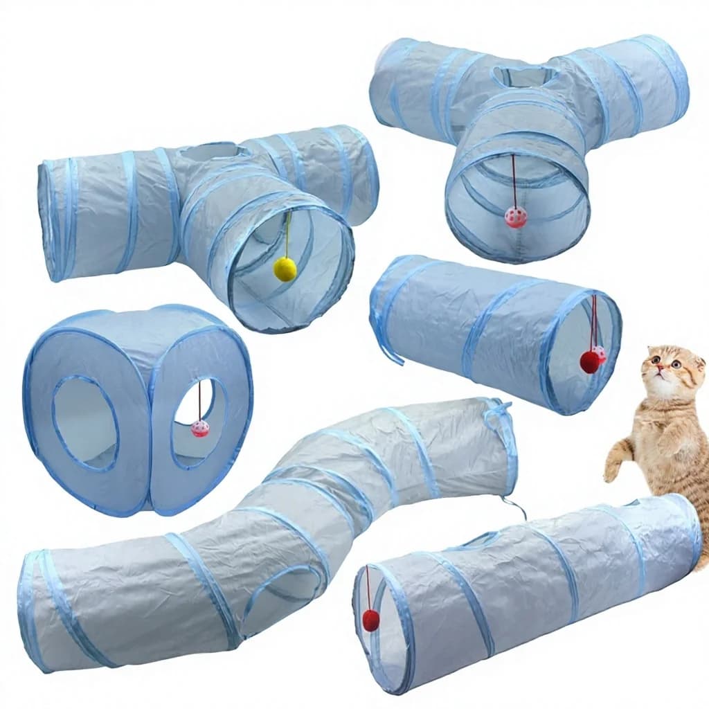 Foldable Tunnel with Ball