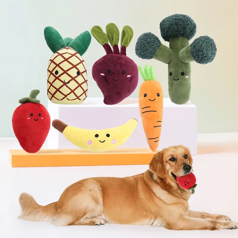 Fruit & Veg Plush Toys