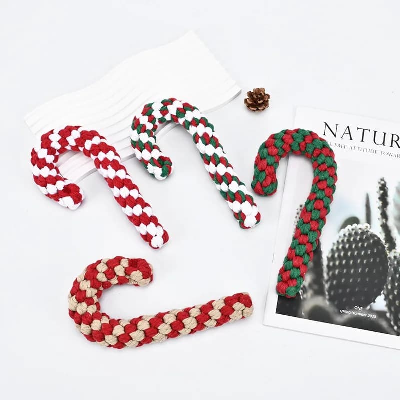 Christmas Cotton Rope Cane