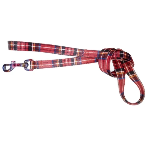 Ramal nylon 20x120 escoces rojo gancho colores