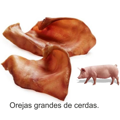 Orejas de cerda extra 5 uds. bolsa