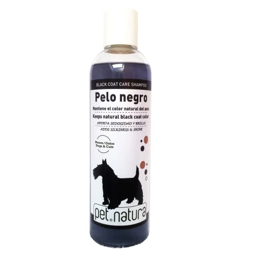Champu pelo negro 250 ml.petnatura