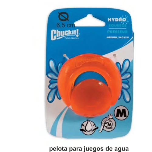 Chuckit pelota hydrosqueeze mediana