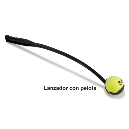 Lanzador con pelota