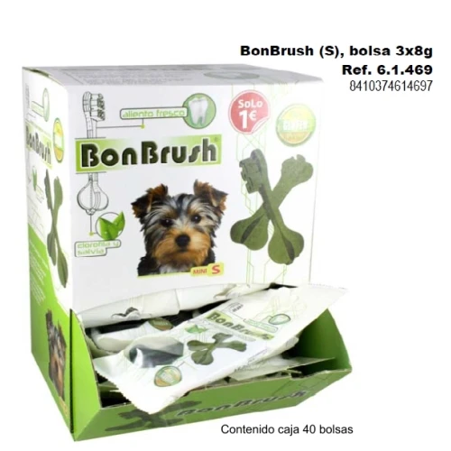 Bonbrush (s) bolsa 3x8 gr. x 40 bolsas.