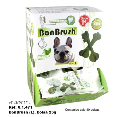 Bonbrush (l) bolsa 25gr. x 40 bolsas.