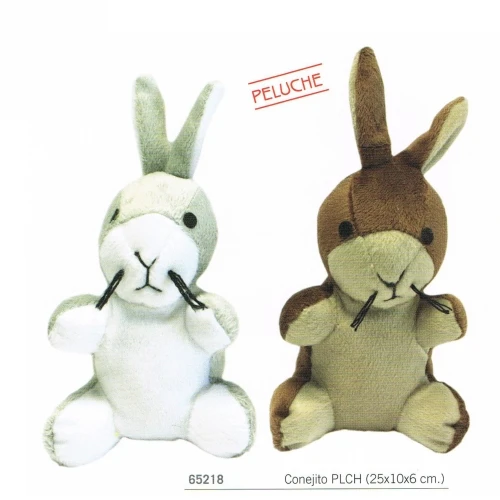 Conejito peluche 25x10x6cm.