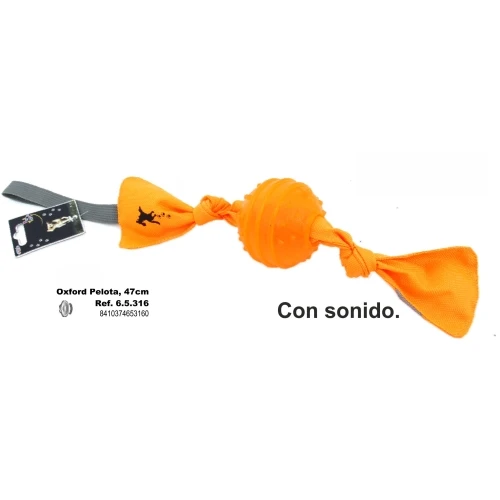Pelota oxford 54 cm. naranja