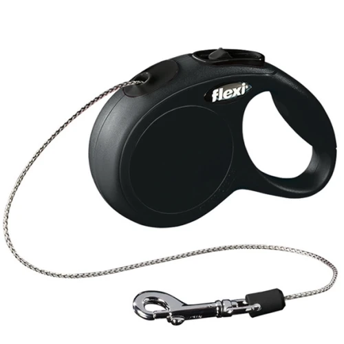 Flexi nuevo classic S cordon 5 mts. negro