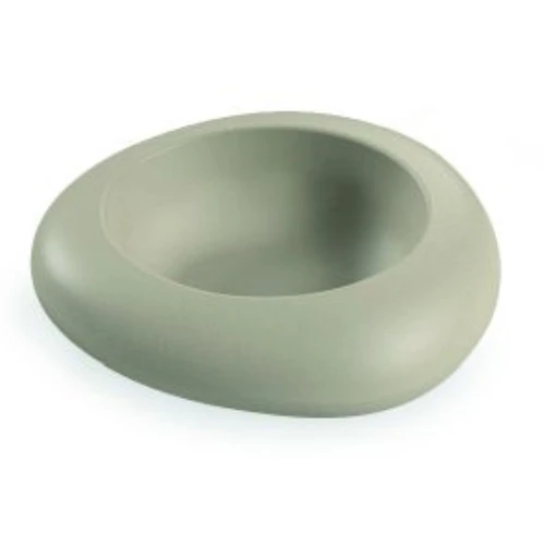 Comedero ciottoli 0.3 lts.t/p gris