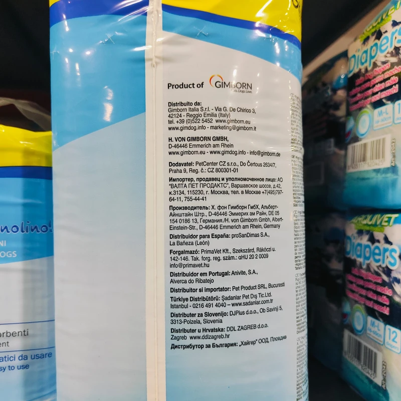 Empapador pannolino 60x90 10 uds.