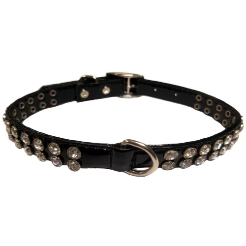 Collar shiny 12x350 negro