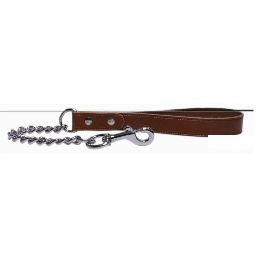 Ramal acero cromado 30x800 marron