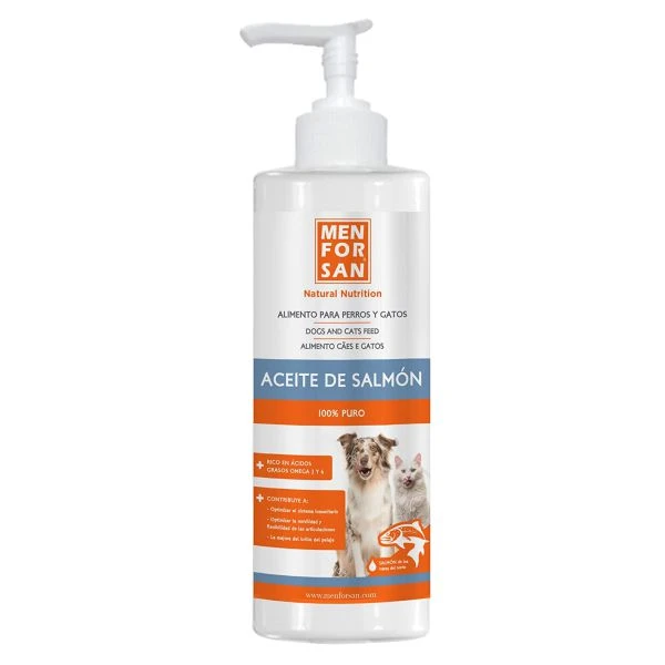 Aceite de salmon 500ml. menforsan