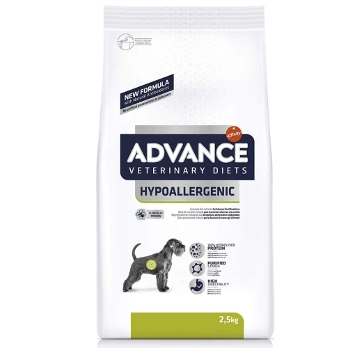Advance hypoallergenic dog 2.5 kg