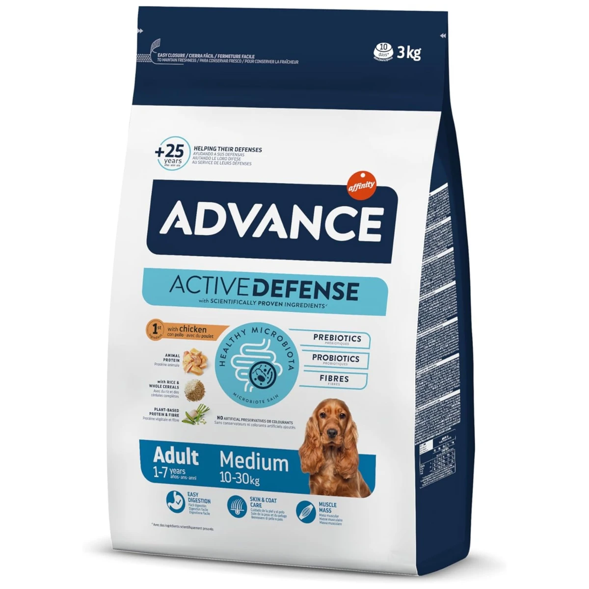 Advance medium adult chicken 3 kg.