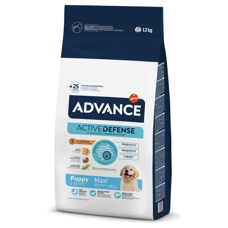 Advance puppy maxi 12 kg.