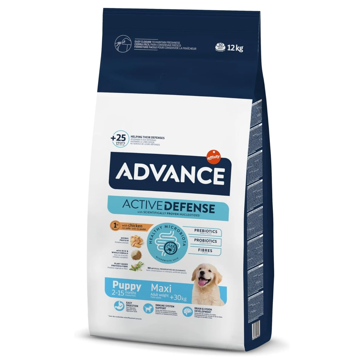 Advance puppy maxi 12 kg.