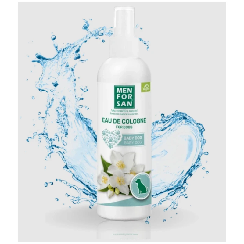 Menforsan agua de colonia baby dog perros 125ml.