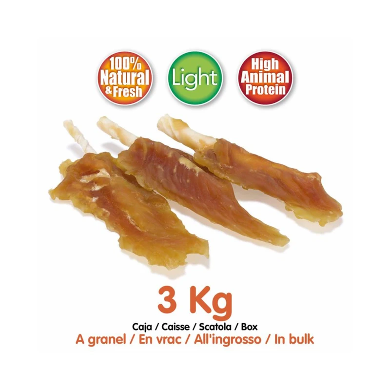 Snack alitas de pollo a granel 3kg