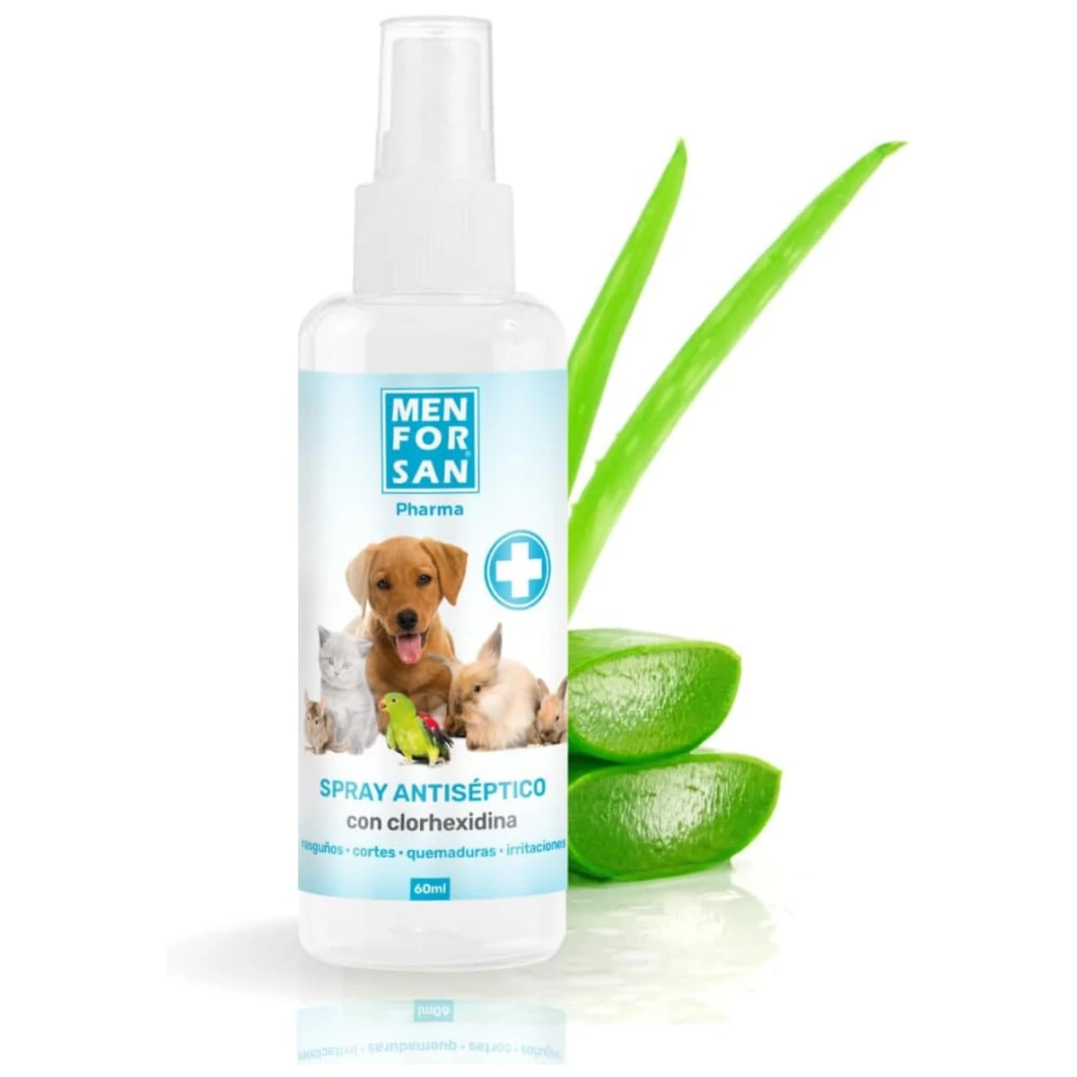 Spray antiseptico clorexidina 60ml menforsan
