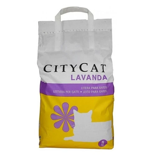 Arena city cat perfumada 5 kg.