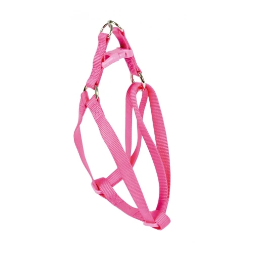 Arnes basico nylon fucsia 25mm.
