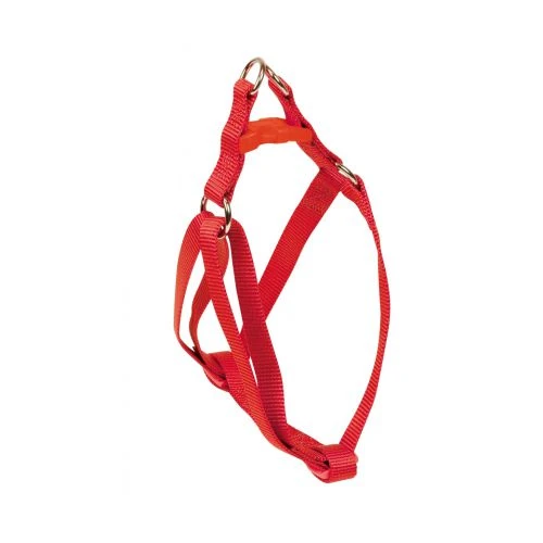Arnes basico nylon rojo 10mm.