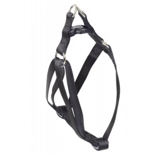 Arnes basico nayeco de nylon negro 15-25x1 cm