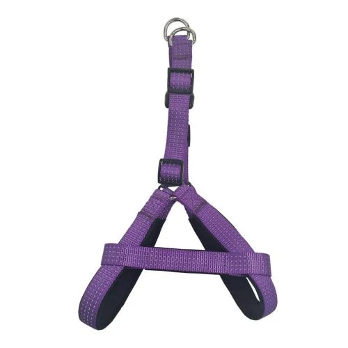 Arnes nylon morado 2 x 45-55 cm.