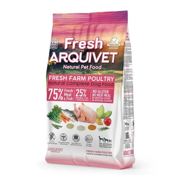 Arquivet fresh farm poultry - 2,5 kg.
