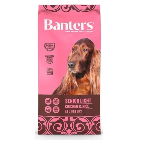 Banters dog senior&light 3 kg.