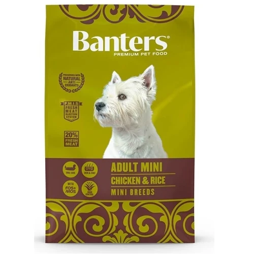 Banters dog adult mini 3 kg.