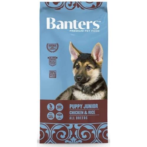Banters dog puppy junior 3 kg.