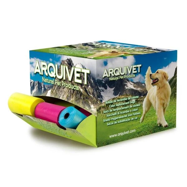 Bolsas higienicas 50 rollos x 20 bolsas arquivet