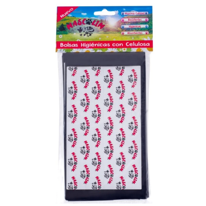 Bolsas higienicas mascolim. 10uds 17x30 cm