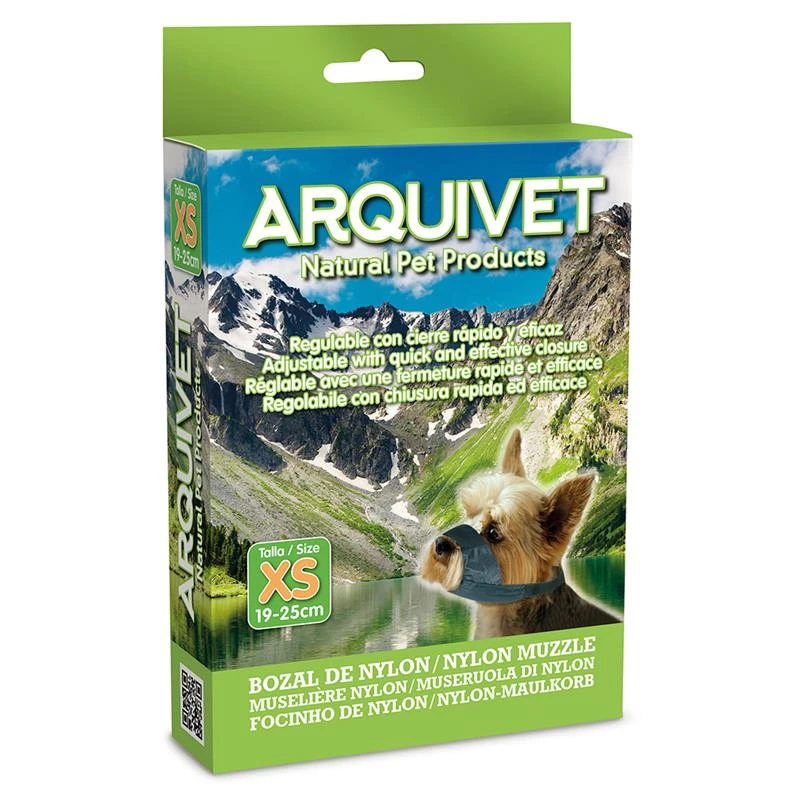 Bozal nylon talla XS yorkshire. arquivet