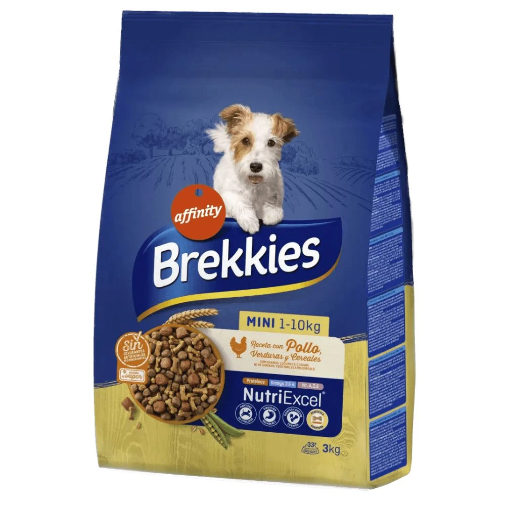 Brekkies adult mini 3 kg.