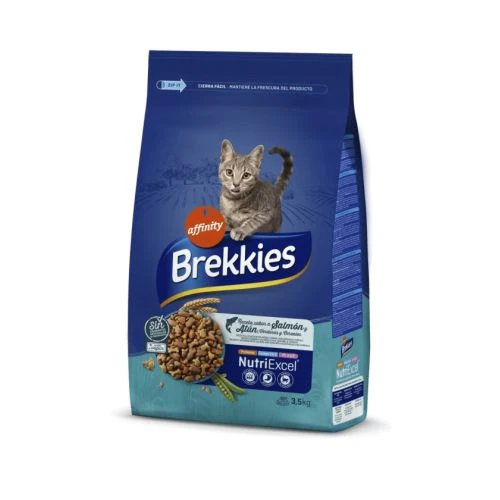 Brekkies cat rec salmon 3,5 kg.