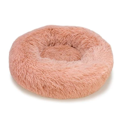 Cama redonda suave rosa 50cm.