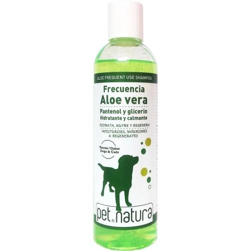 Champu aloe vera frecuencia 5 lts..petnatura